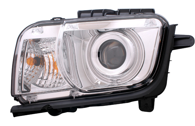 Camaro Projector Halo Headlight Lenses Chrome 02-AZ-CO10-PCC-RF