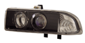 Chevrolet S-10 Truck 1998 1999 2000 2001 2002 2003 2004 Aftermarket Euro Clear & Projector Headlights