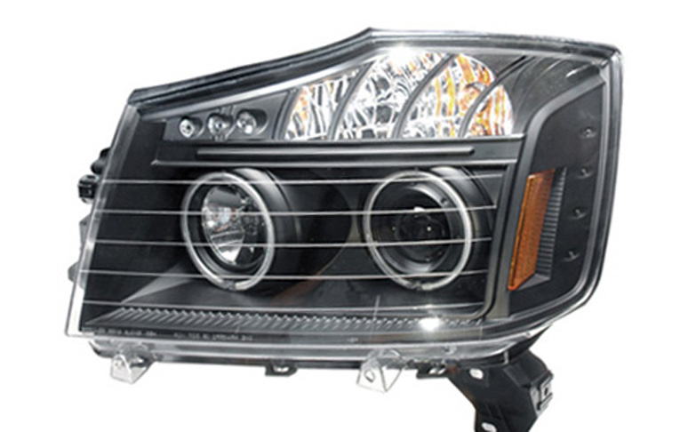 2008 Nissan titan projector headlights #8